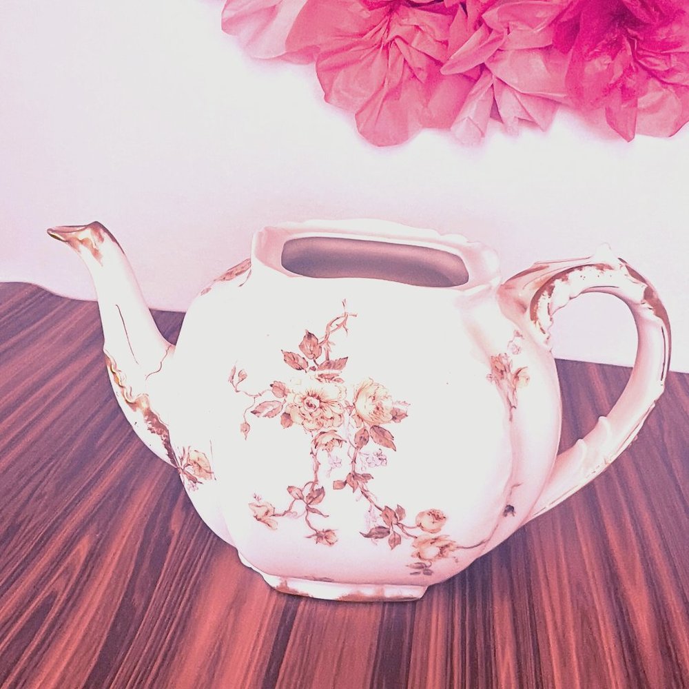 Vintage Haviland & Company Limoges France Teapot Pattern Schleiger 266